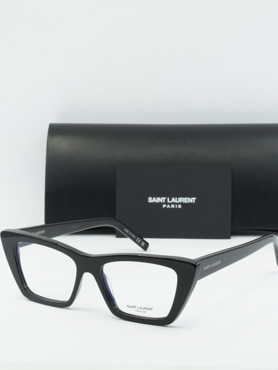 Saint Laurent SL291 001 Cat Eye Eyeglasses – Black 51mm